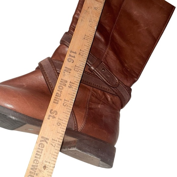 Vince Camuto Chestnut Heeled Boots - Picture 4 of 6